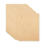 12″ × 18″ × 1/8″ (3mm) Baltic Birch Plywood Sheets | 10 Pack | Laser & CNC Grade