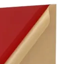 1/4" x 11.75" x 19" | Transparent Red Plexiglass Acrylic Sheet | Cast