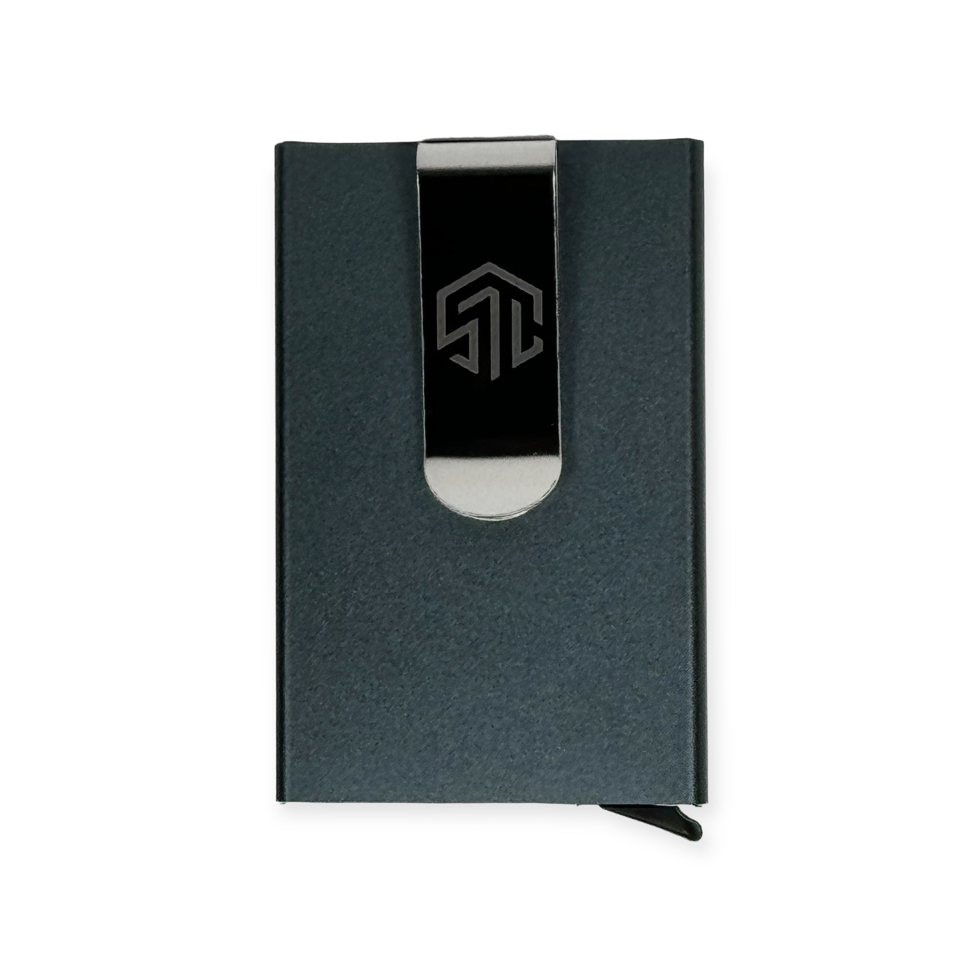 Minimalist Aluminum Pop Wallet with RFID Blocking | Bulk 10 Pack | w/ Clip