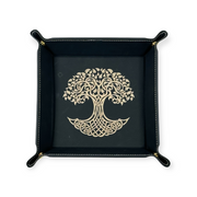 6x6 Dice Tray | 10 Pack | Black/Gold